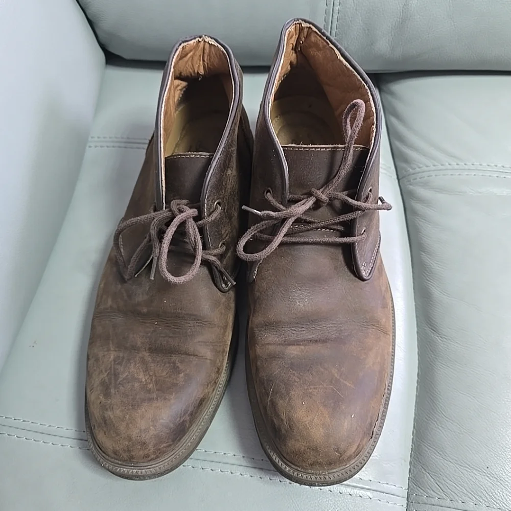 GH Bass & Co‎ Boots Mens 11.5 M Radley Casual Two Eye Chukka Boot Brown Leather